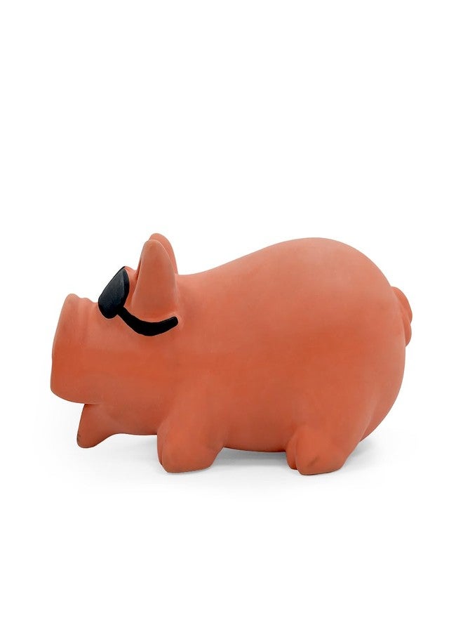 Zigly Lifestyle DJ Oink Squeaker Dog Toy | | Soft Chew Toy for Teething & Indoor Play - Image 3